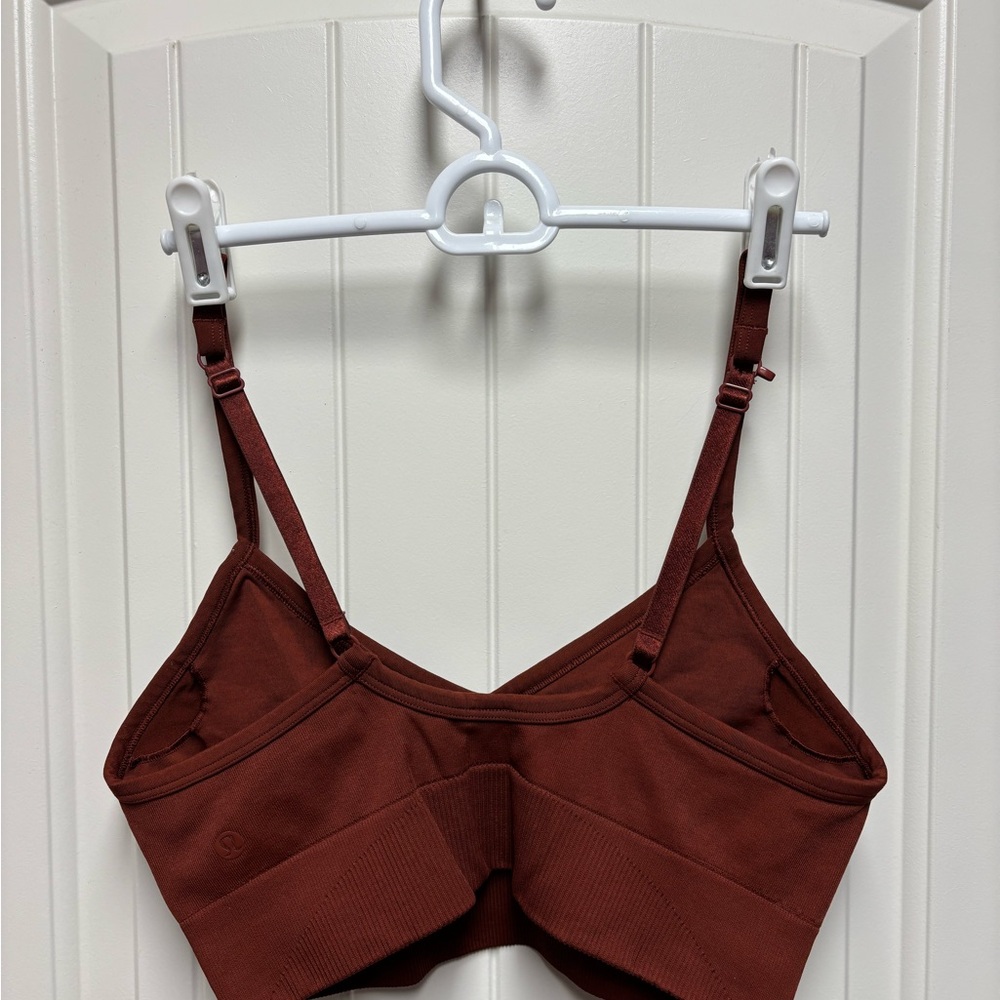 Lululemon Bralette Brick Red 8 - Picture 2 of 2